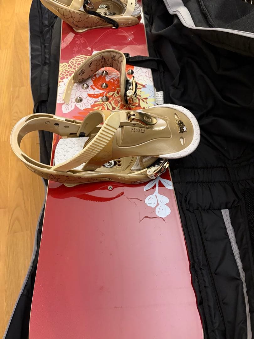 Burton Feather バートン　スノーボード ビンディング　ケース付き