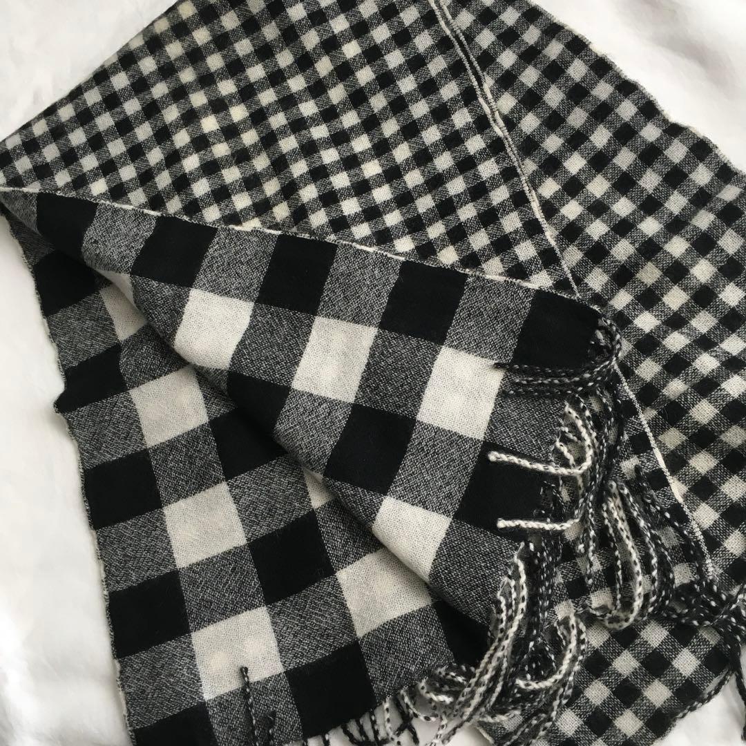 COMME des GARÇONS HOMME 大判カシミヤ100％マフラー