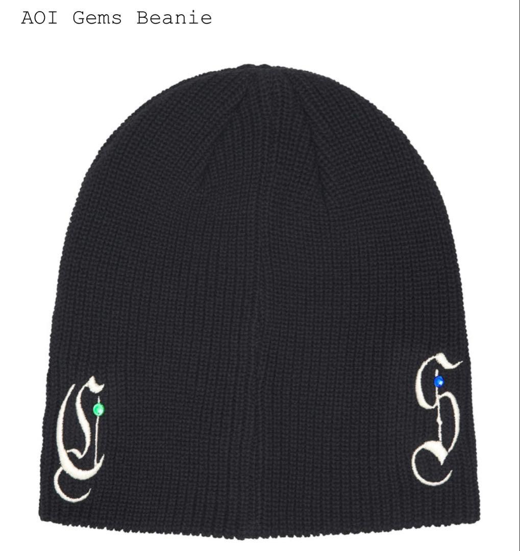 Supreme AOI Gems Beanie Black ジェムズ ビーニー