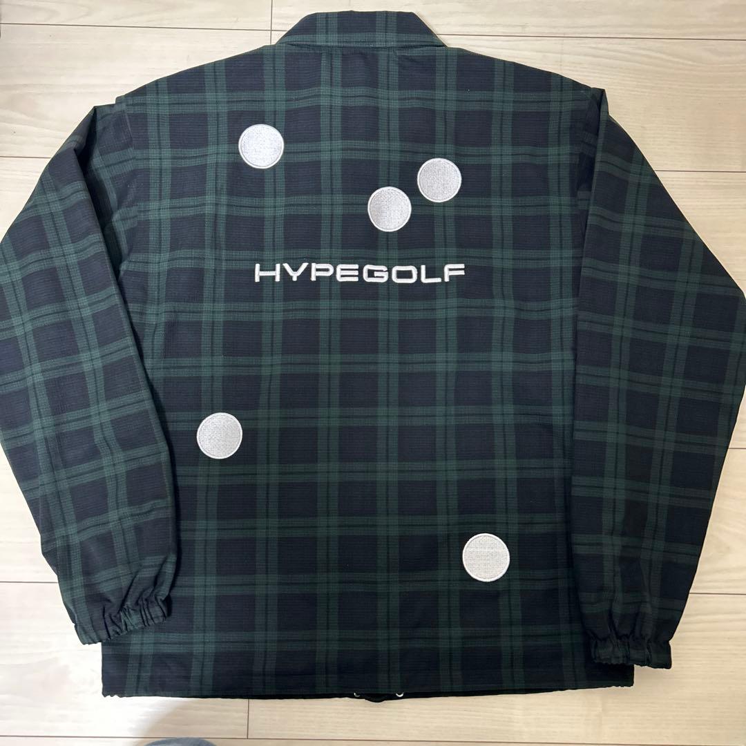 美品】ハイプゴルフ DOT MOTIF COACH JACKET - メルカリ