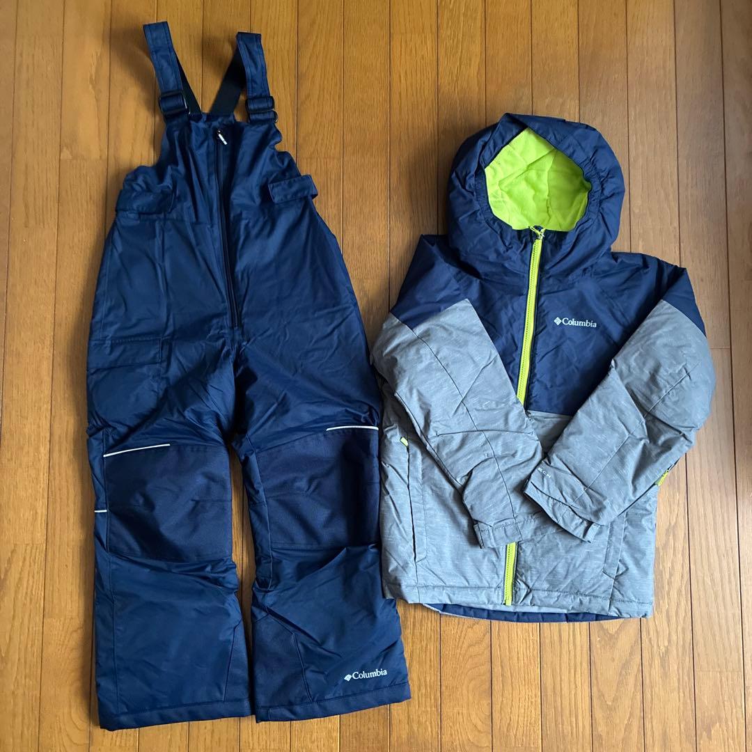 未使用Columbiaコロンビア 子ども用スキーウェア上下セットS（130㎝） Columbia（コロンビア） キッズ フロスティスロープIIセット SC4983