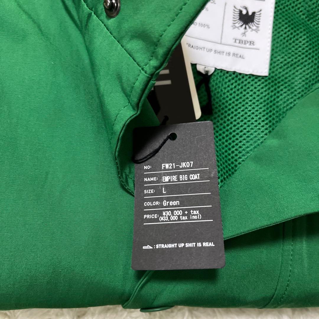 TBPR EMPIRE BIG COAT 新品 Lサイズ - メルカリ