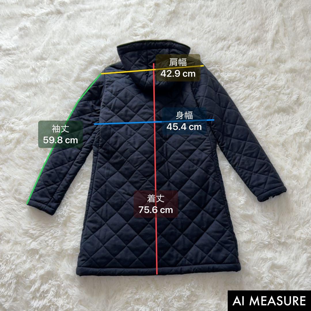 美品✨ MACKINTOSH マッキントッシュ　キルティングボアコート　英国　M