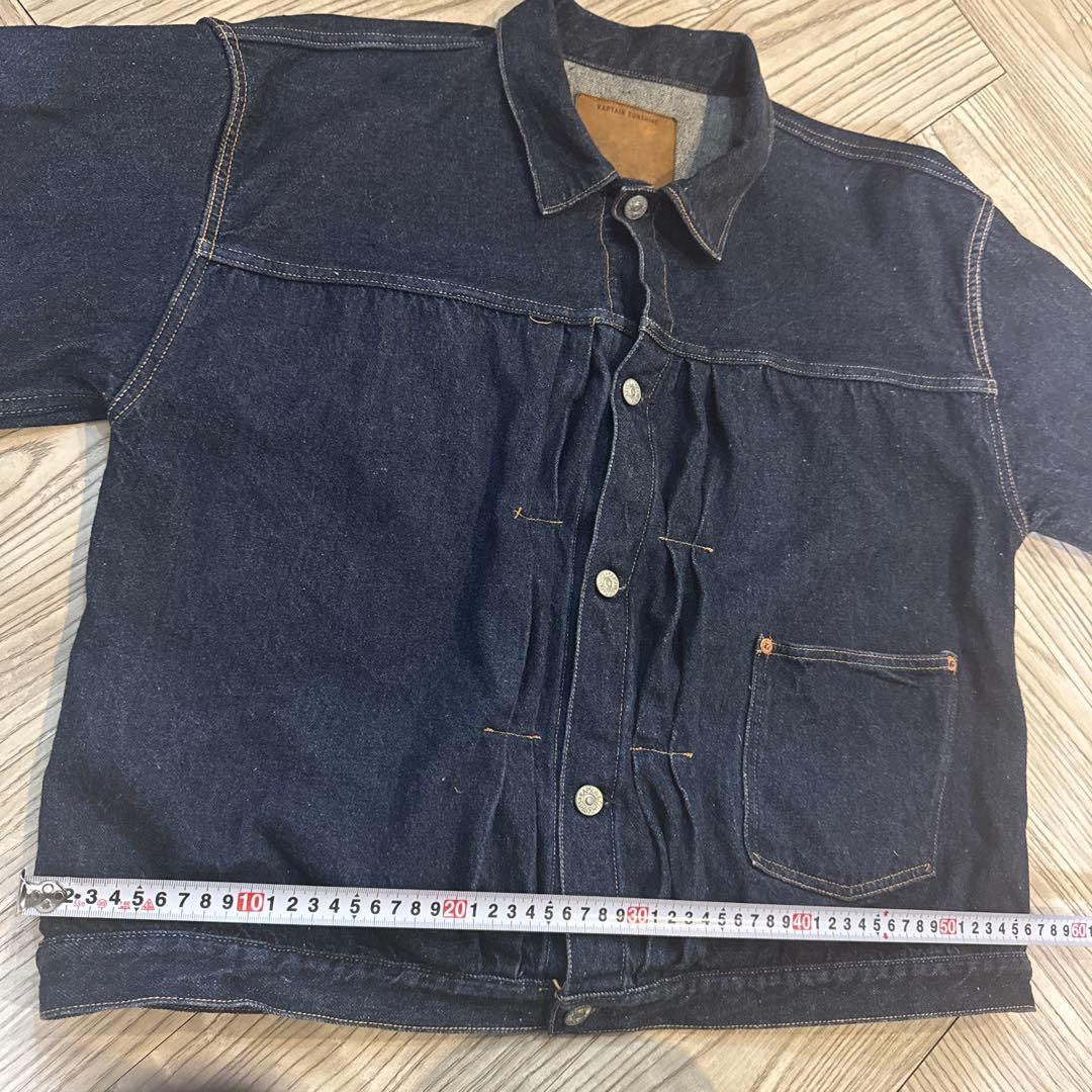 インディゴ デニムジャケット Lサイズ　キャプテンサンシャイン
