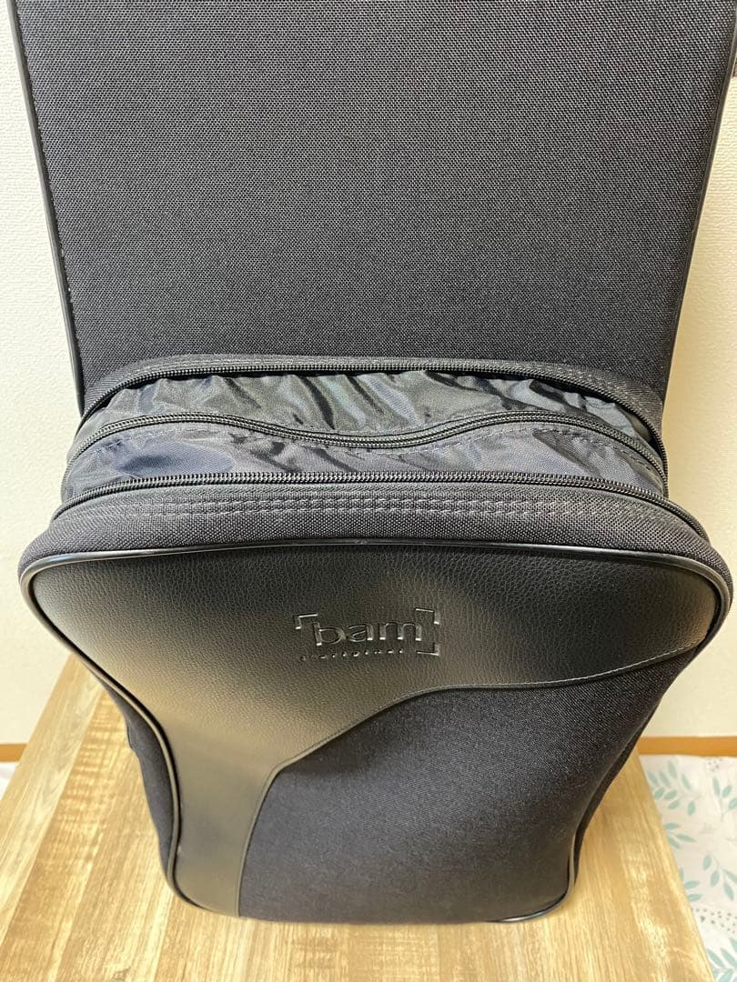 bam テナーサックス　セミハードケース　ブラック