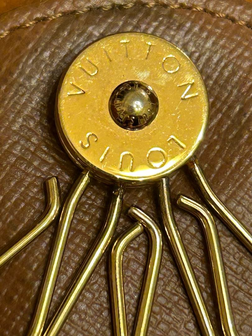 ルイヴィトンキーケース 箱付M60115 モノグラム ミュルティクレ・ロンPM