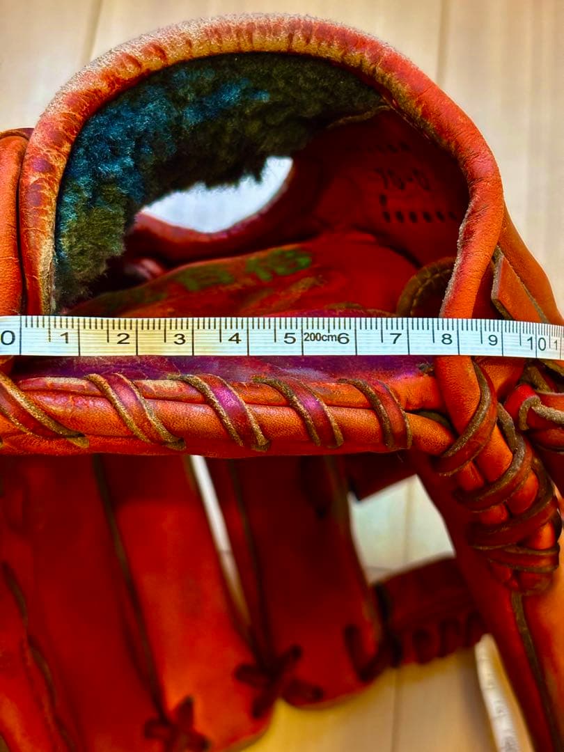 SSK 硬式グローブ 赤色　オーダー　オールラウンダー用