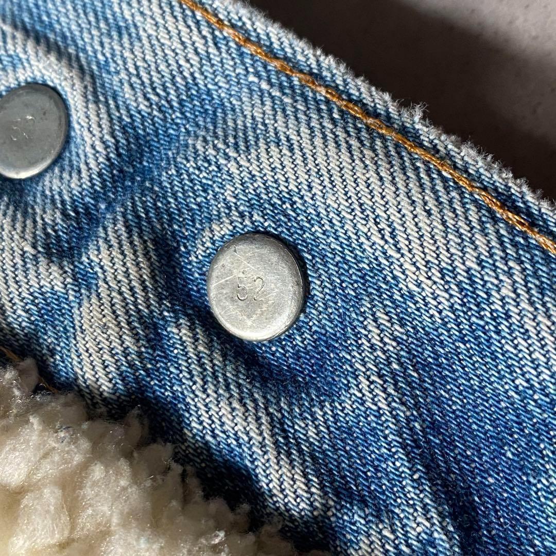 70s Levisリーバイス 70605 デニムボアジャケット 常田大希着用同型