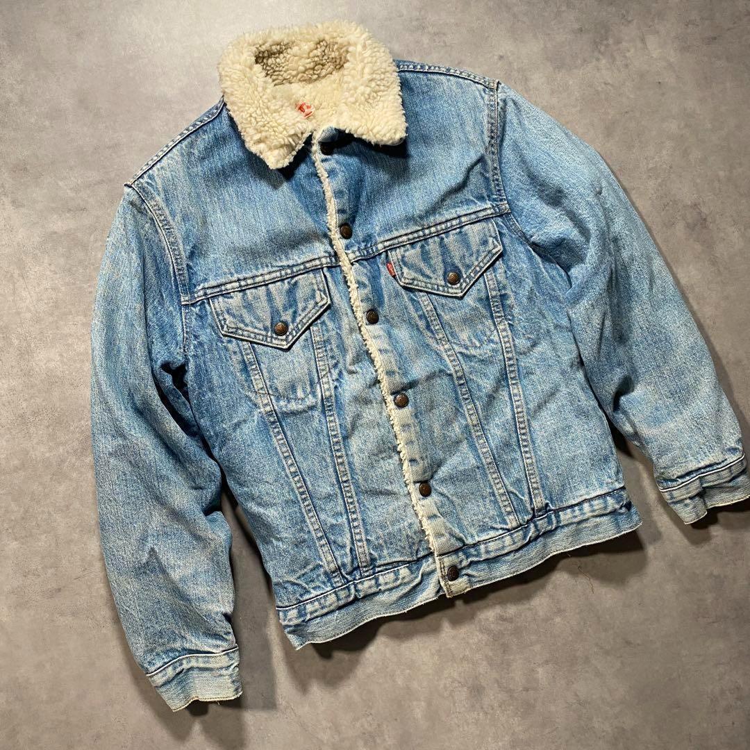 70s Levisリーバイス 70605 デニムボアジャケット 常田大希着用同型