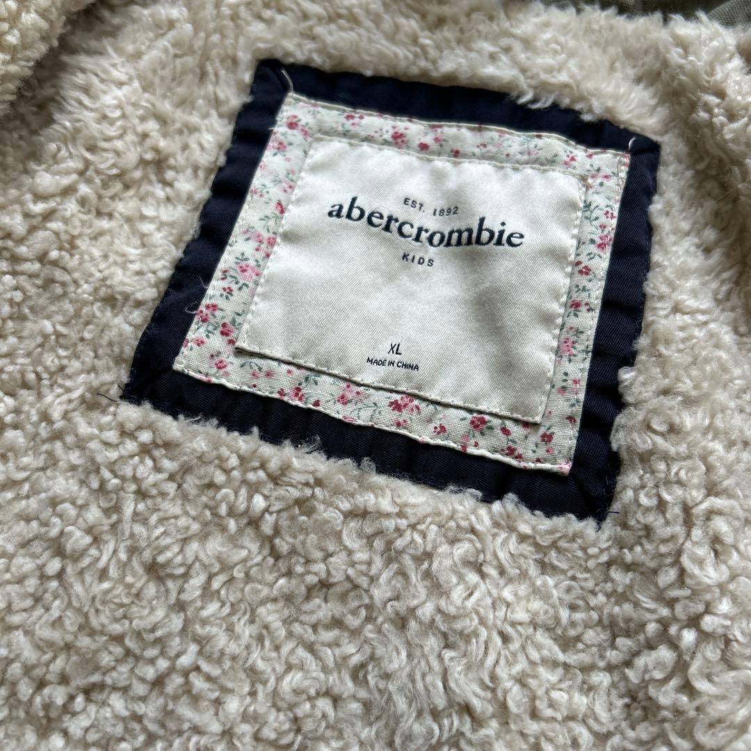 y2k 平成ギャル　ミリタリー　ダメージ加工　ボア　カーキ　ビッグフード