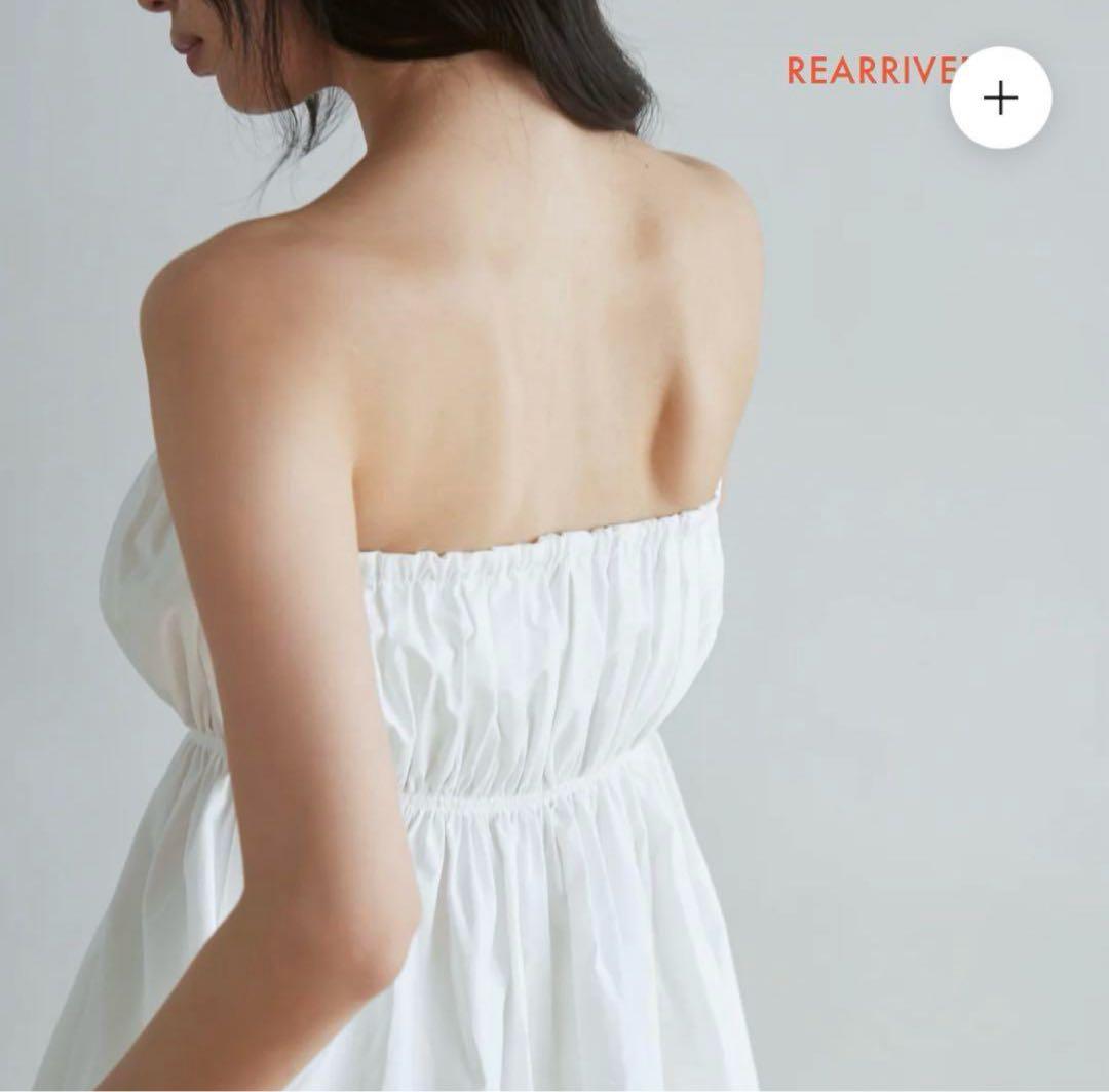 【シールームリン】ウエストShapeパッドinベアトップス アイスブルー M