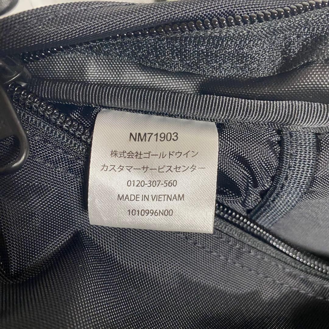 【美品】 THE NORTH FACE SINGLE SHOT ブラック