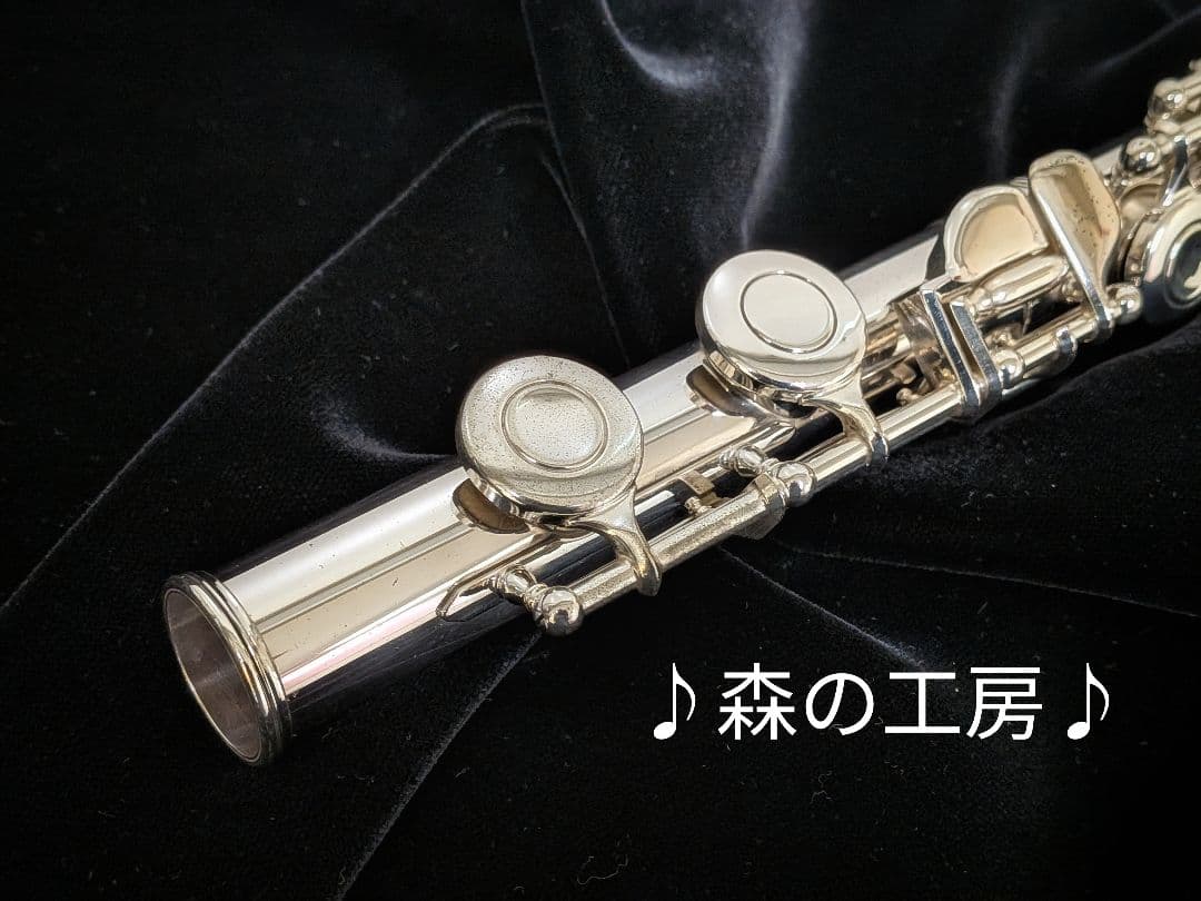 フルート専門店‼️部活応援‼️頭部管銀製　ヤマハフルート YFL311 Eメカ