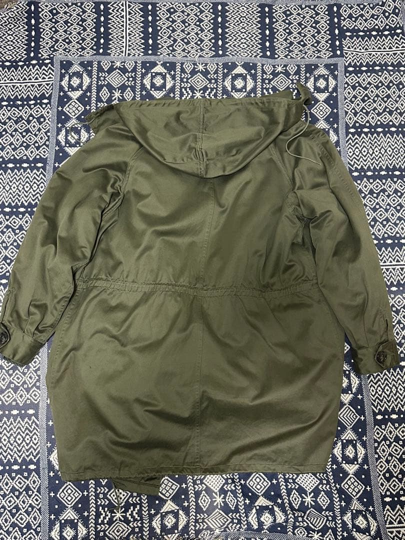 60s 70s フランス軍M64 フィールドパーカー モッズコート 92L