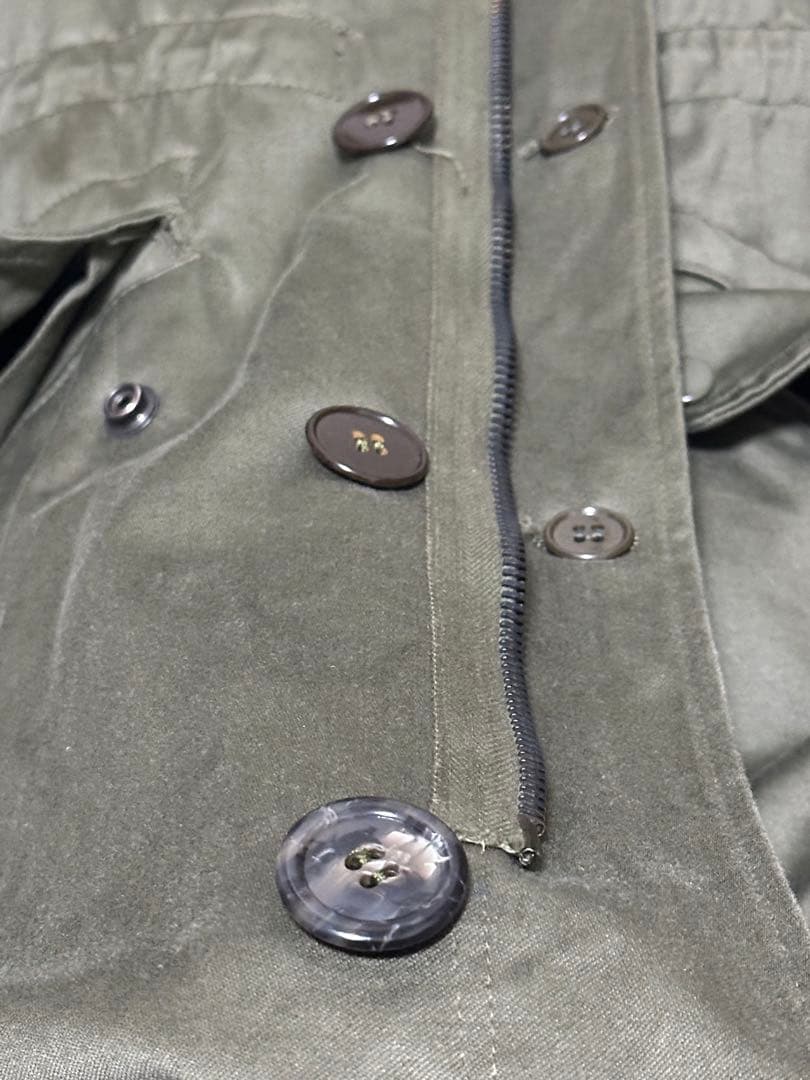 60s 70s フランス軍M64 フィールドパーカー モッズコート 92L