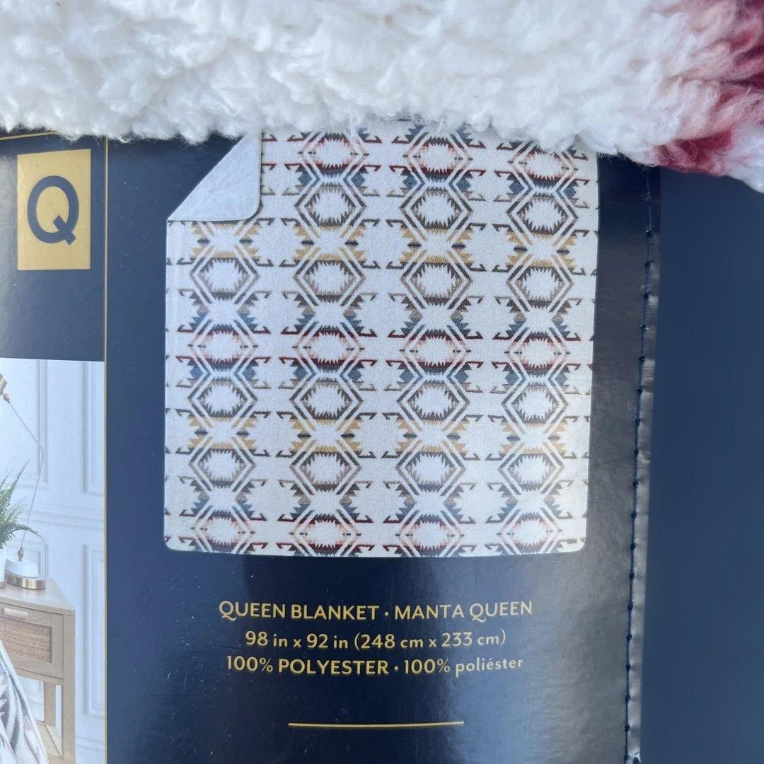 Pendleton クイーンブランケット 幾何学模様