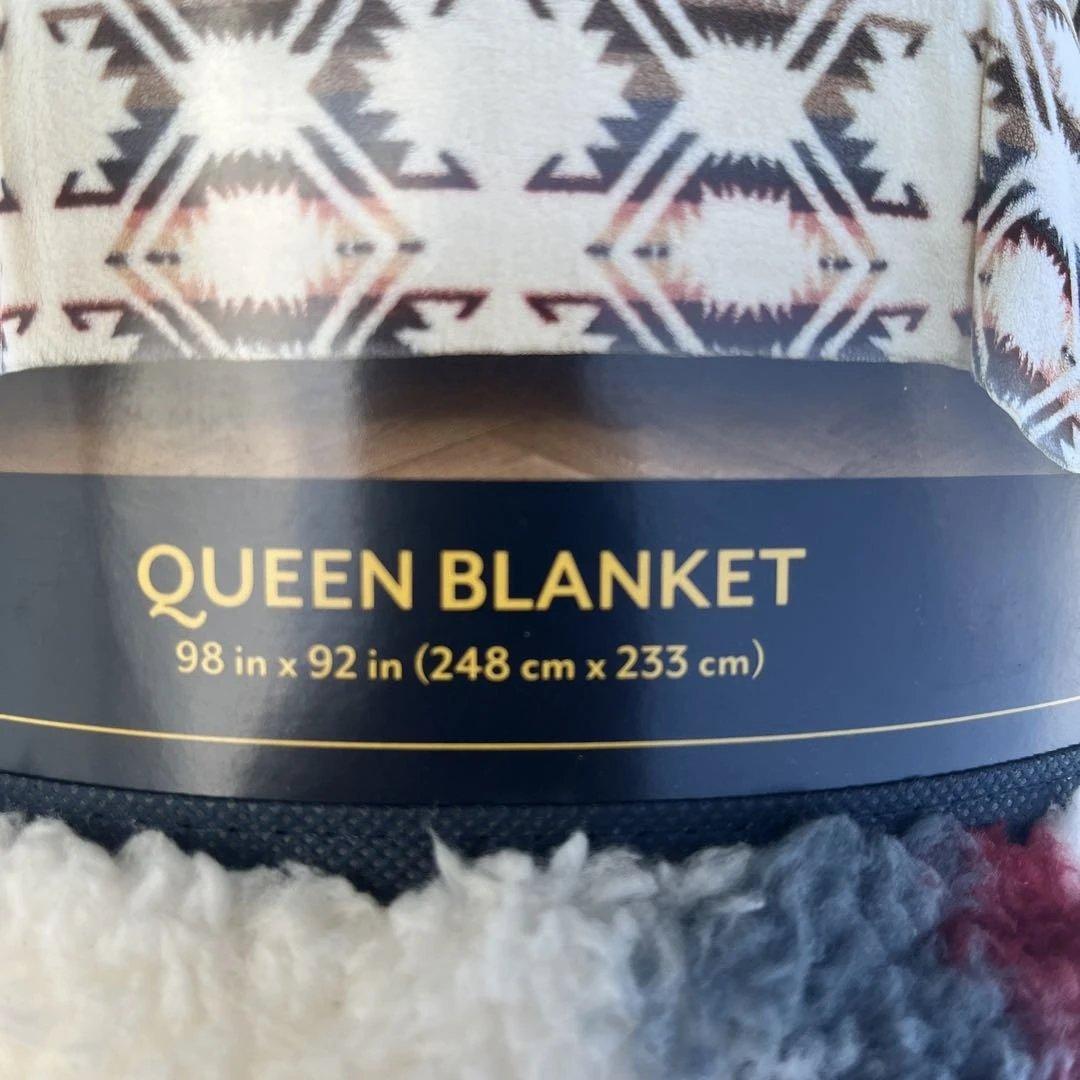 Pendleton クイーンブランケット 幾何学模様