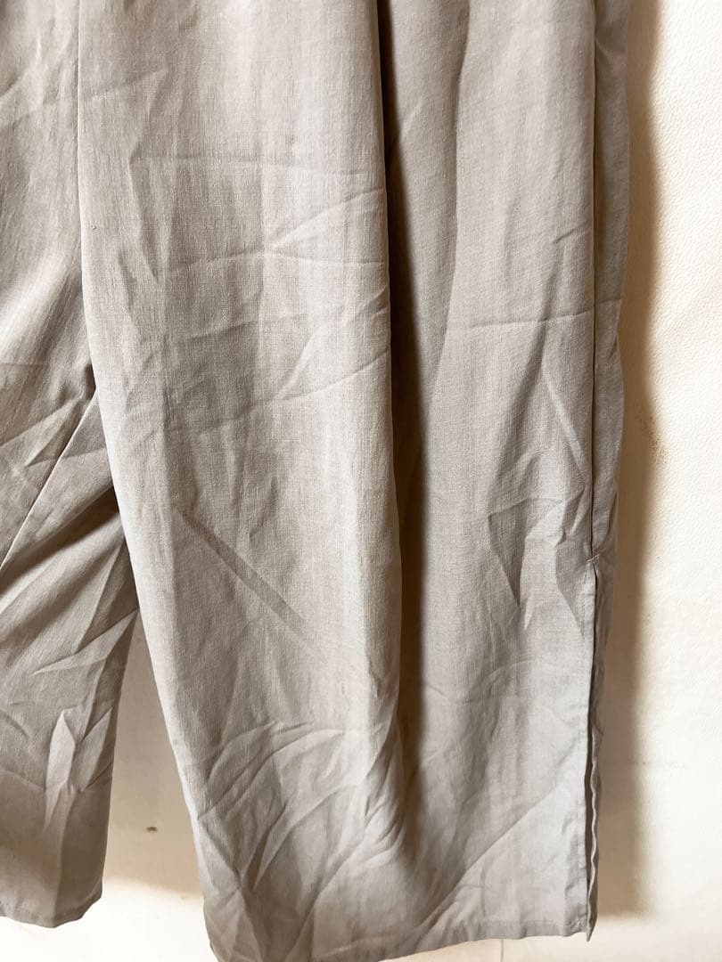 ✿α様❤️11点☘️P1☘MURUA シンプル ガウチョ カジュアルパンツ F