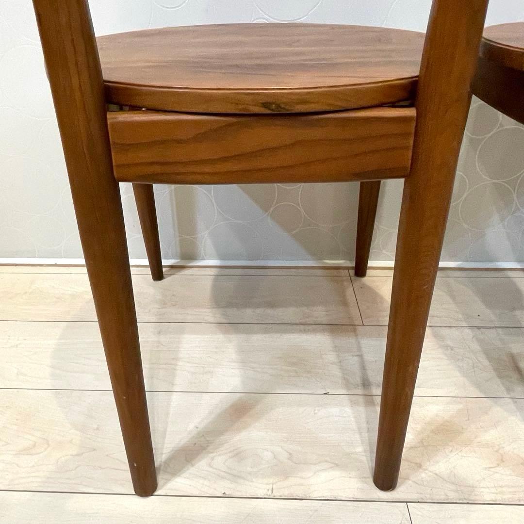 ダイニングチェア 天然木 木製 イス 無垢材 脚セット 椅子 北欧風