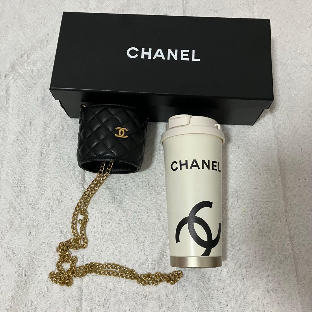 希少】シャネル ノベルティ マグカップ チェーン付き 非売品。 - メルカリ