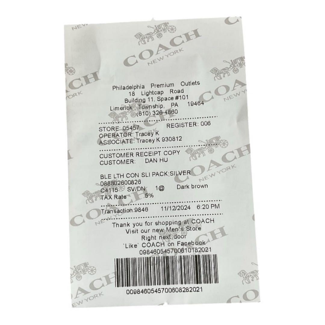 新品 コーチ リュックバックパック