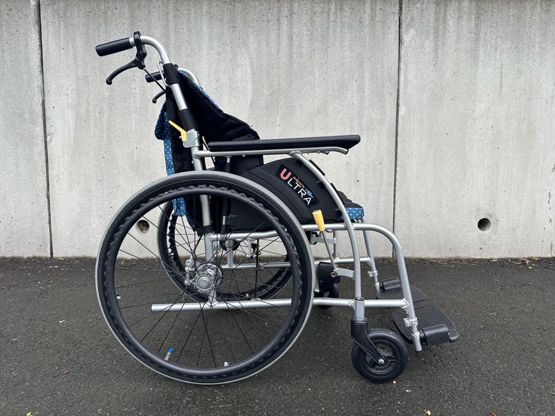 NISSIN 日進医療器 NA-U1 ウルトラシリーズ アルミ製 自走式車椅子