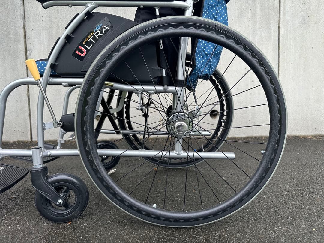 NISSIN 日進医療器 NA-U1 ウルトラシリーズ アルミ製 自走式車椅子