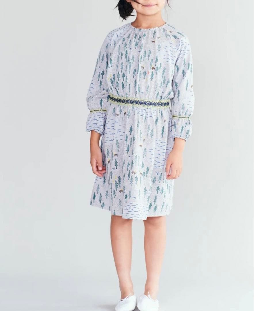 ミナペルホネン　mina perhonen one day ワンピース100