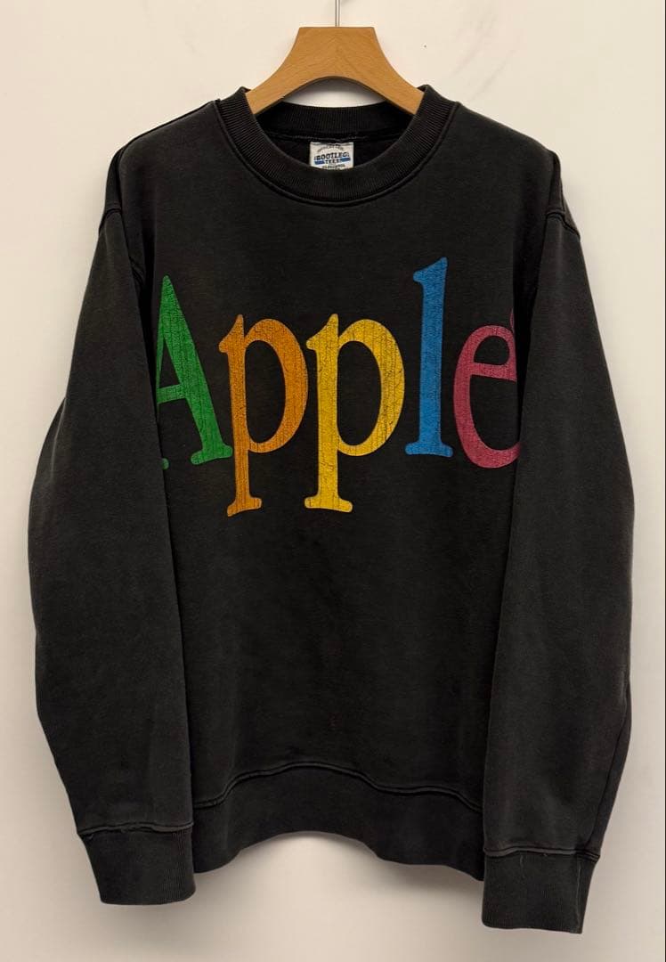 美品 Apple アップル BOOTLEG TEES スウェット L