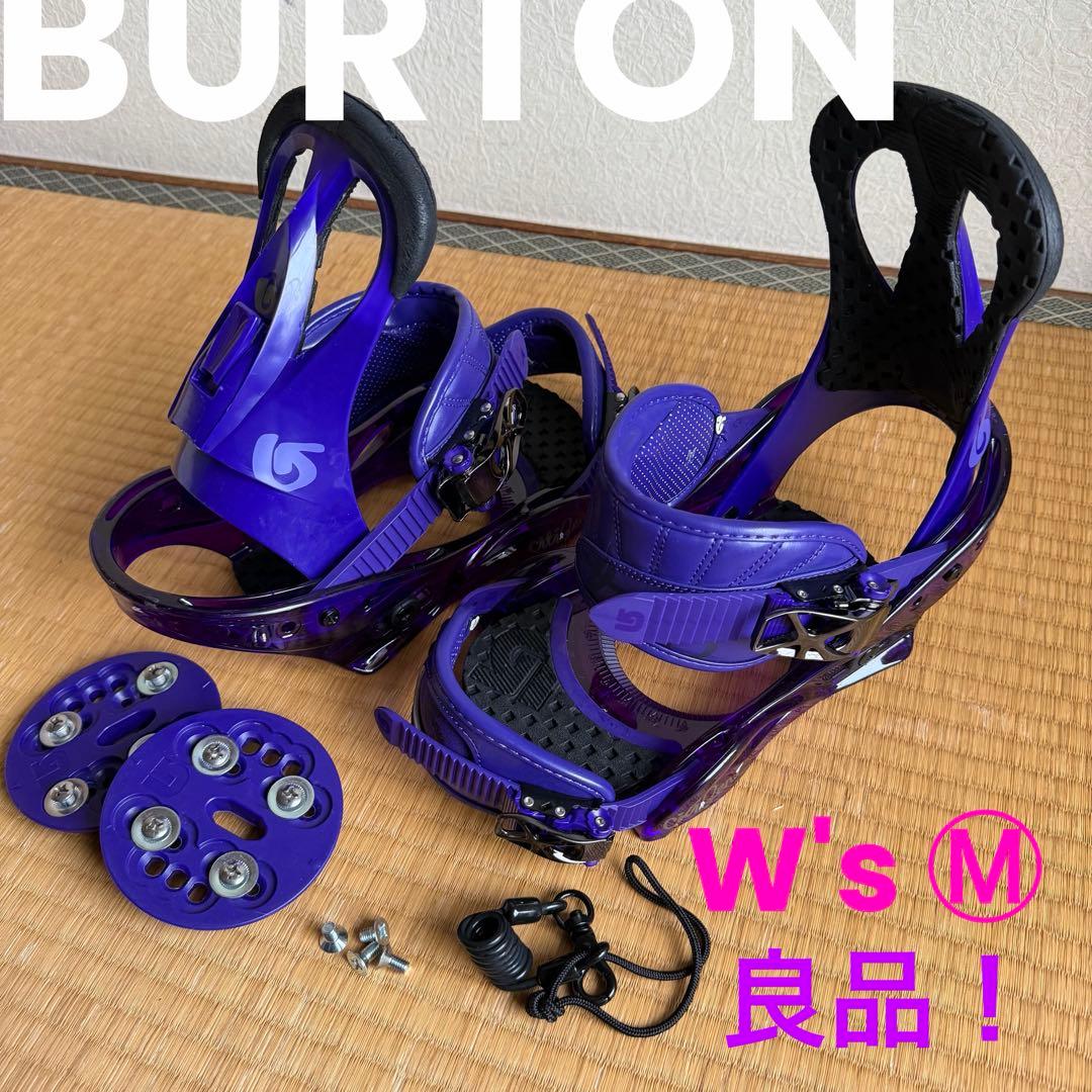 定番！良品！ BURTON ビンディング CITIZEN W's M サイズ！