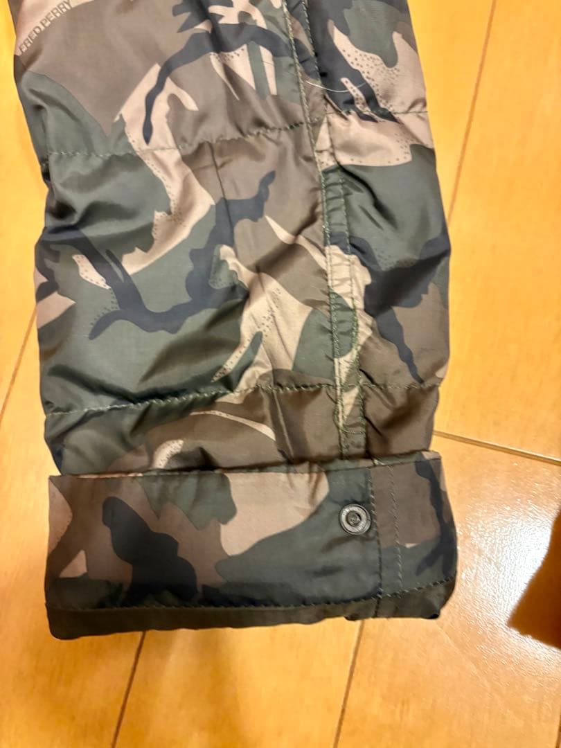 フレッドペリー 迷彩ダウンライナー付 モッズコート F2562