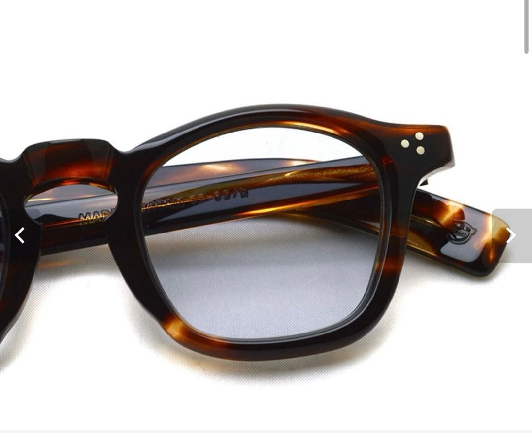 gp-05 ギュパールhavana Light Blue Flat lenses