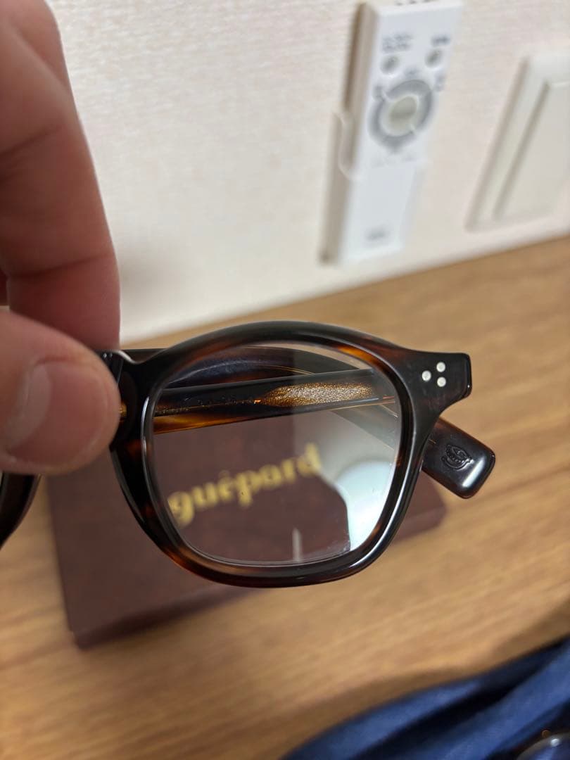 gp-05 ギュパールhavana Light Blue Flat lenses