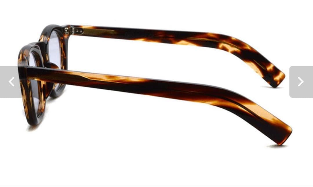 gp-05 ギュパールhavana Light Blue Flat lenses