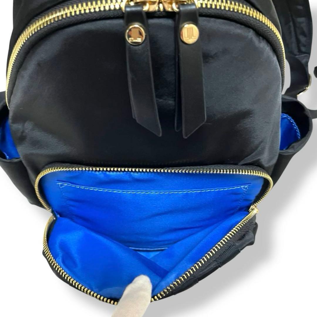 未使用品✨ランバンオンブルー 2way ナイロンアコールミニリュック JLロゴ入