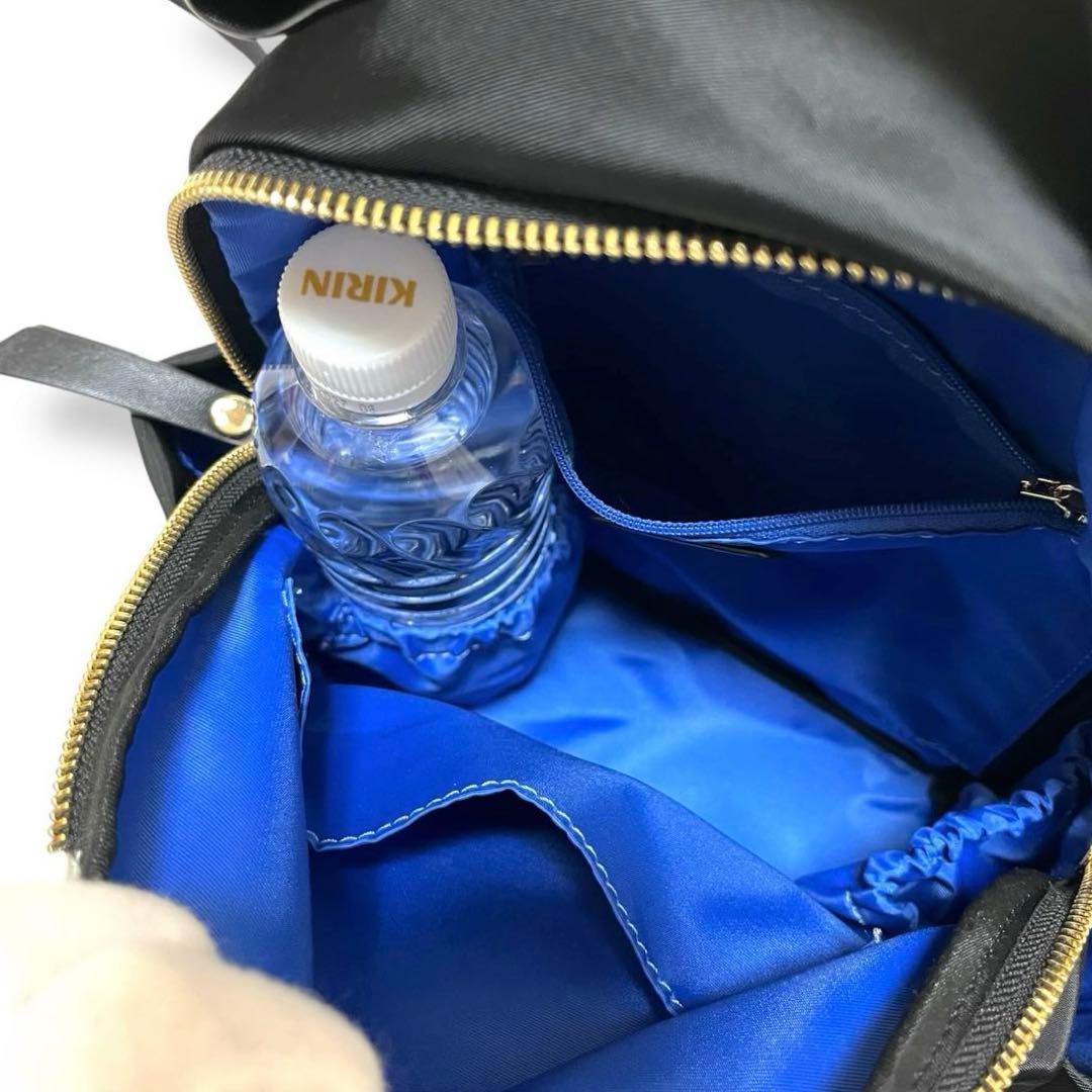 未使用品✨ランバンオンブルー 2way ナイロンアコールミニリュック JLロゴ入