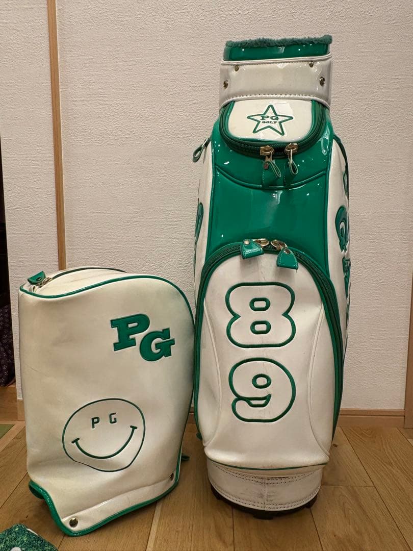 【にこさん専用】PEARLY GATES エナメルキャディバッグ