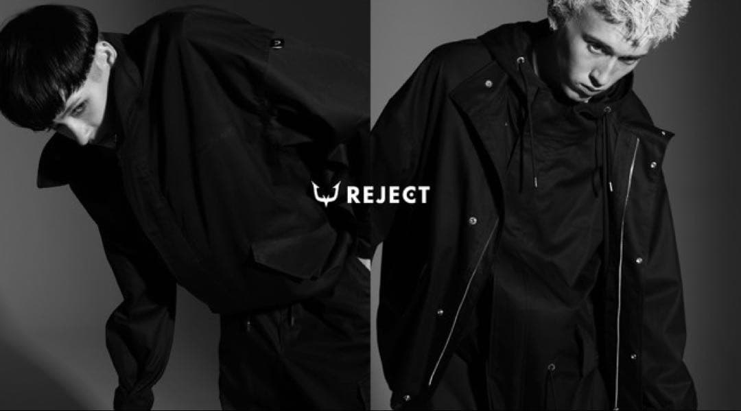 REJECT ALMOSTBLACK ゲーミングモッズコート