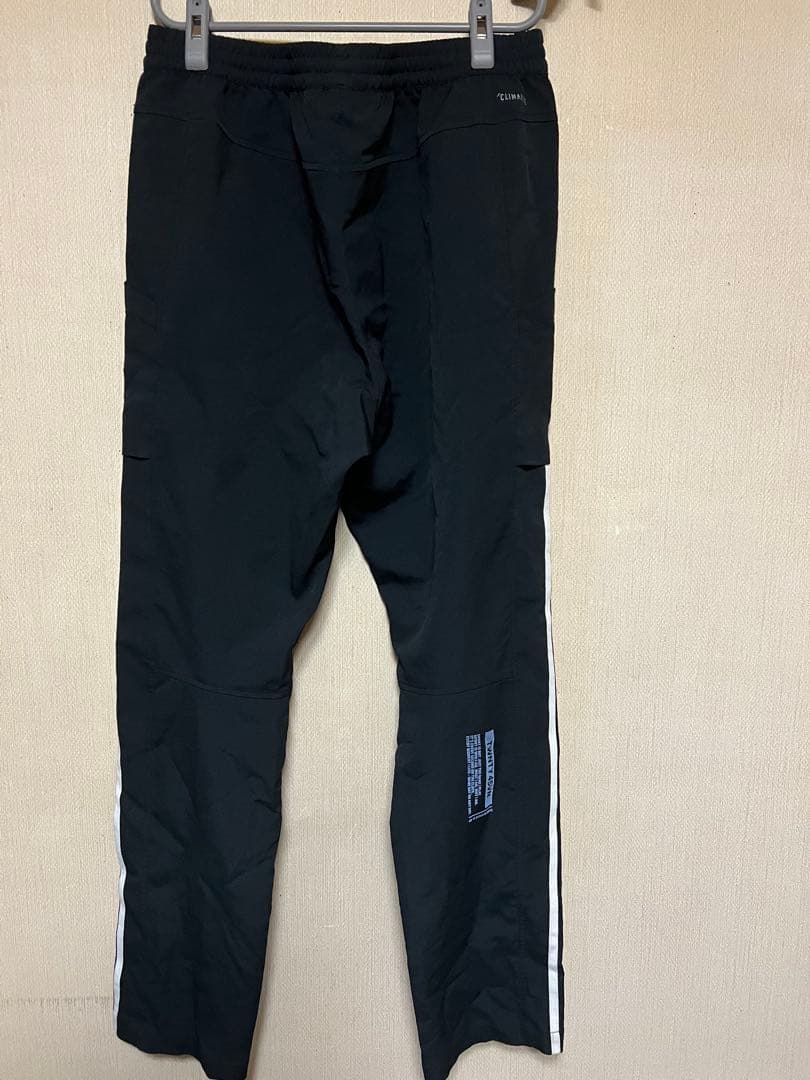 adidas アディダス　フード付きセットアップジャージ　ネイビー　ブラック