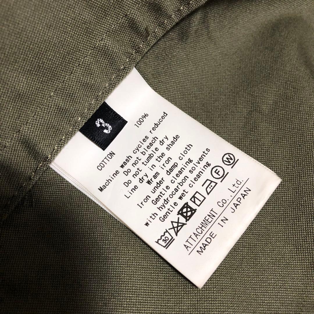 美品 KAZUYUKI KUMAGAI ミリタリーワークコート size3