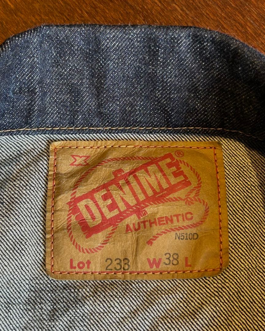 未使用・DENIME \"D\" Lot.233・ウエアハウス・ドゥニーム・3rd