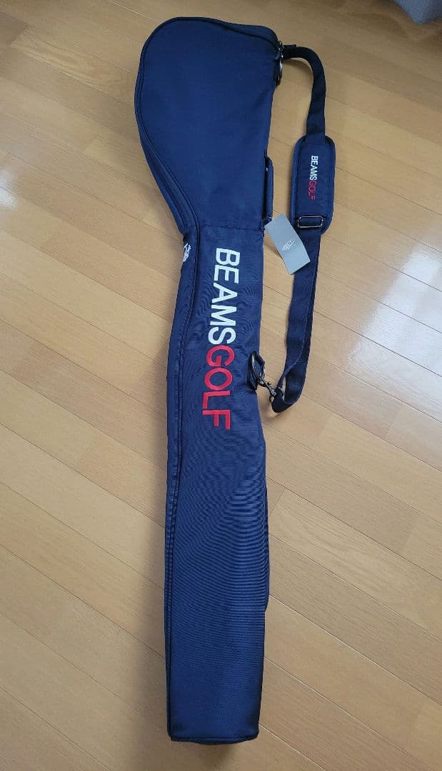 BEAMS GOLF ゴルフバッグ ネイビー タグ付き
