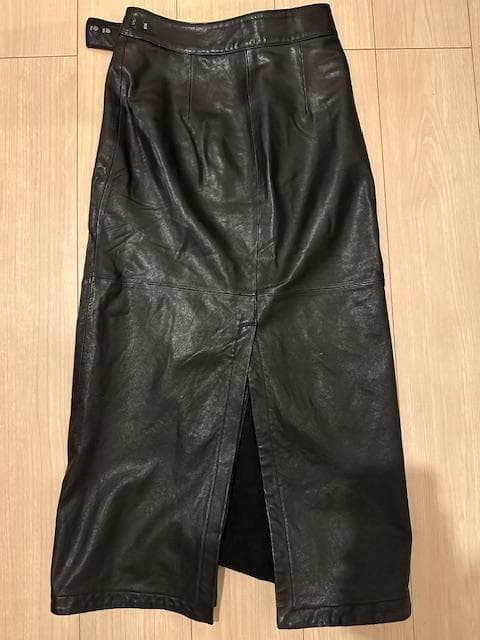 Envelope1976 ハイウエストレザースカートbottega サンローラン