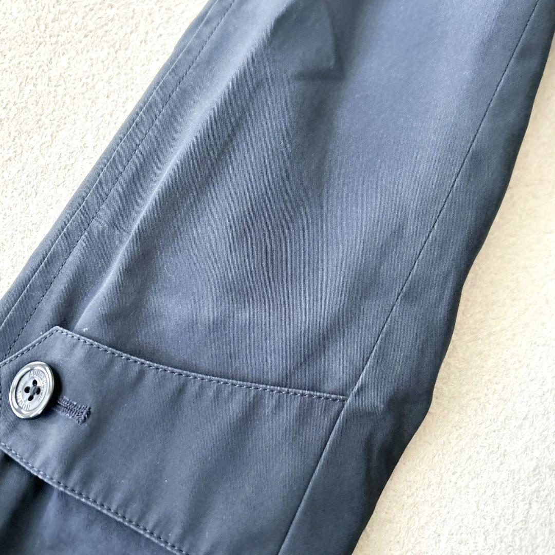 【近年モデル】アクアスキュータム ステンカラーコート ライナー ネイビー XL