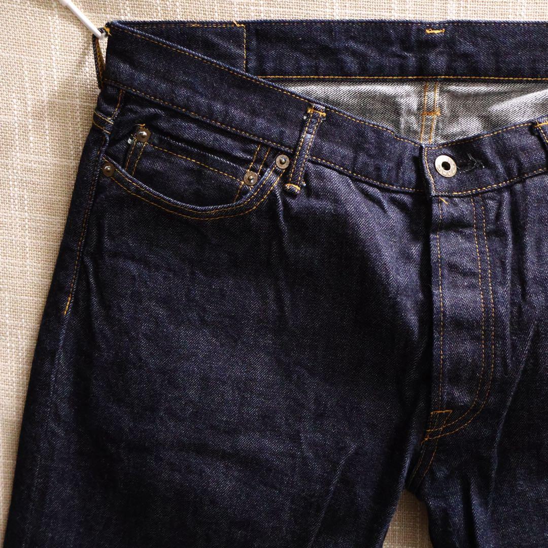 ジャパンブルー 14oz ジンバブエ×メンフィス綿 青耳デニム w36