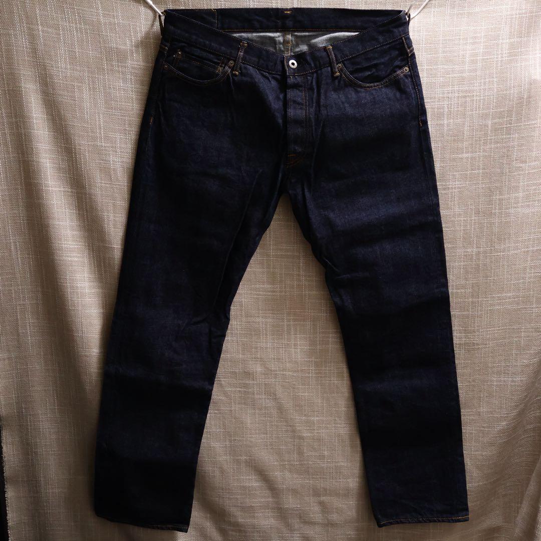 ジャパンブルー 14oz ジンバブエ×メンフィス綿 青耳デニム w36