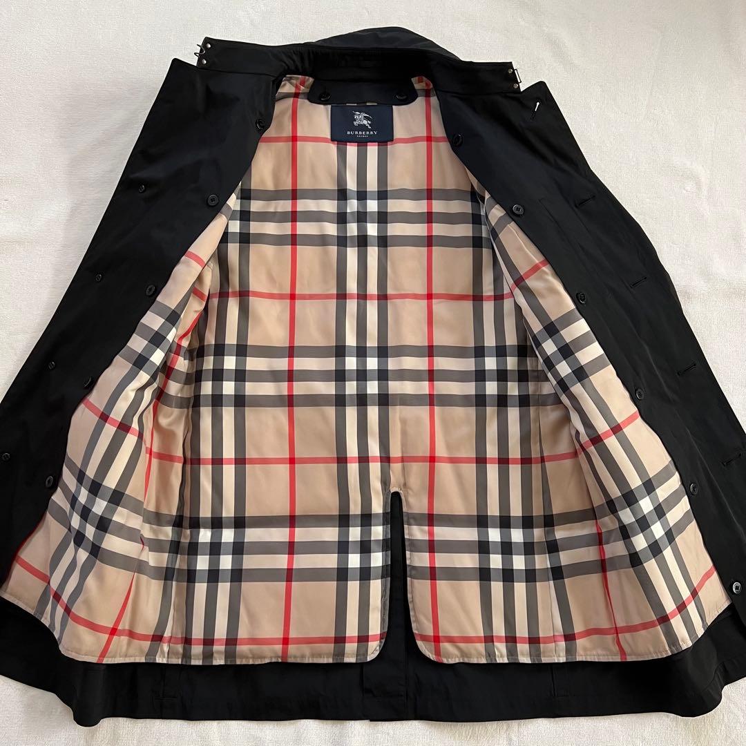 極美品BURBERRY LONDON ステンカラーコート ダウンライナー XL