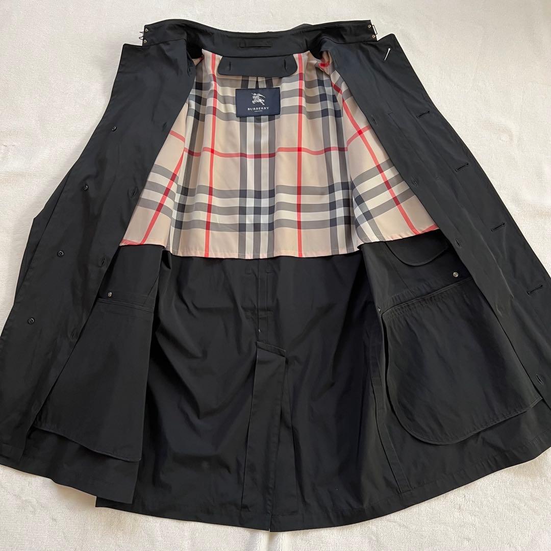 極美品BURBERRY LONDON ステンカラーコート ダウンライナー XL