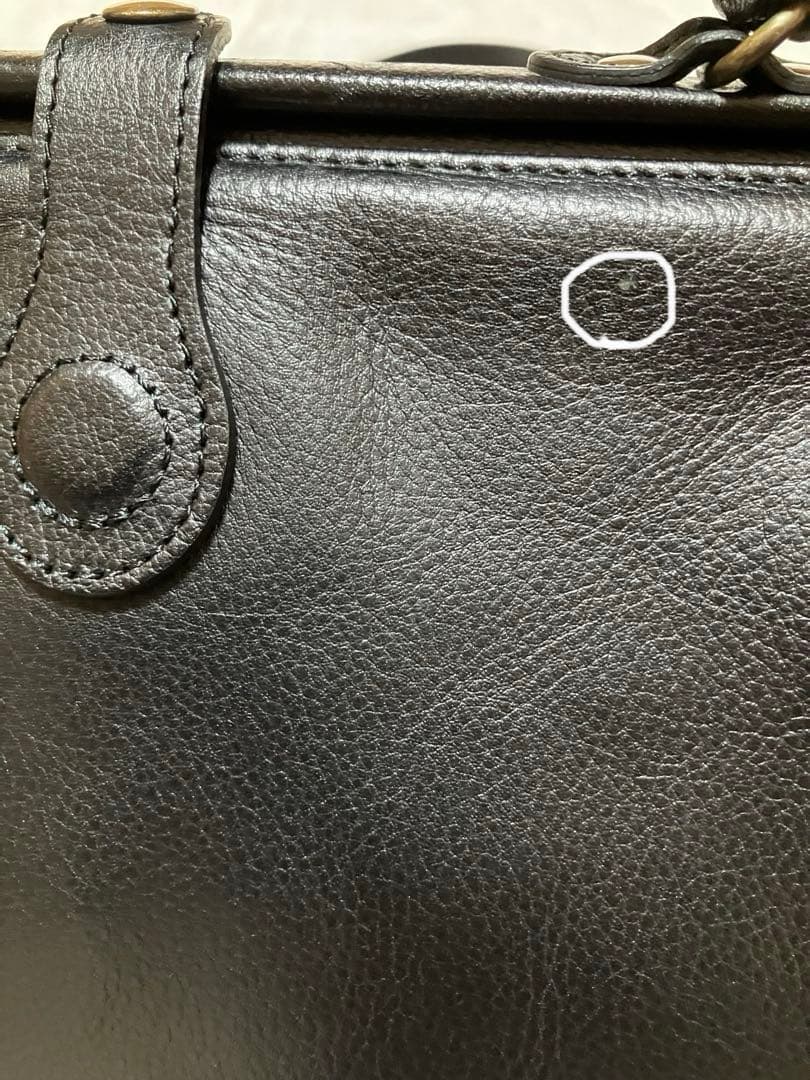 豊岡鞄 アトリエヌウ parcel 本革ダレスバッグ ブラック　A4サイズ対応