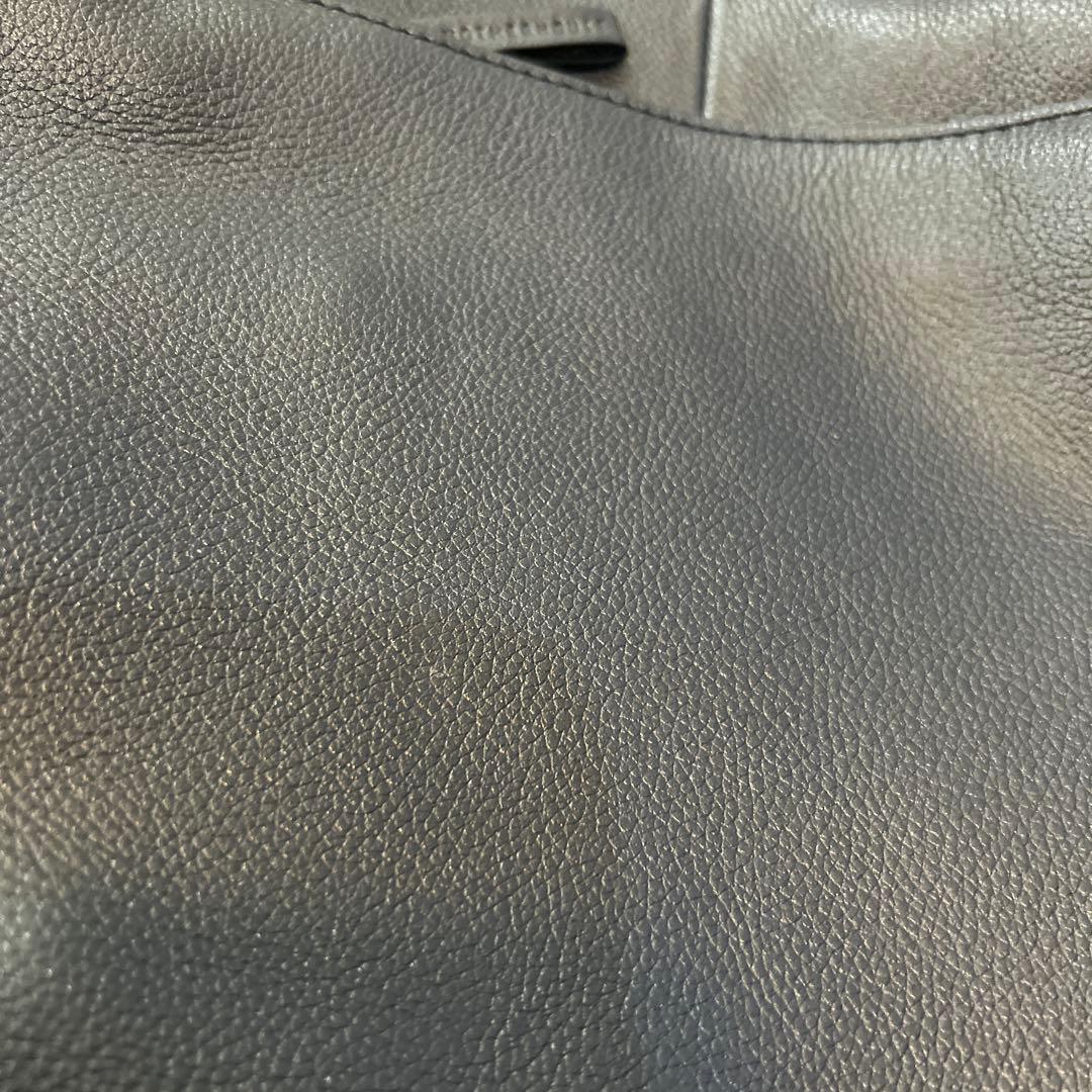 美品　motherhouse マザーハウス カゼマトウ　リュック ネイビーレザー